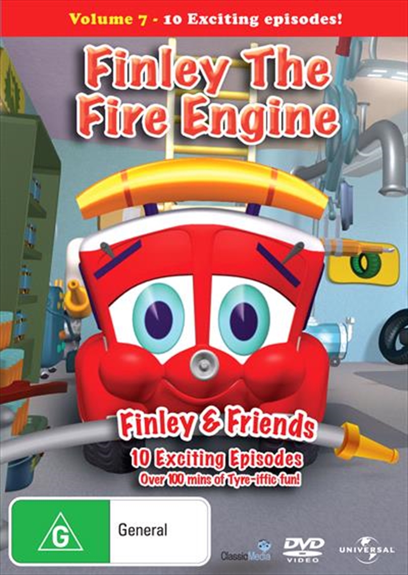 Finley The Fire Engine - Vol 07/Product Detail/Animated