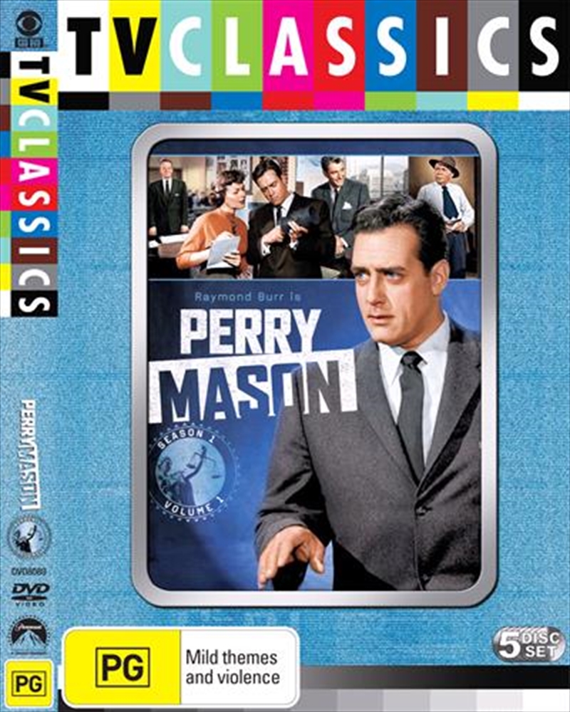 Perry Mason - Season 01 - Vol 01  TV Classics/Product Detail/Drama