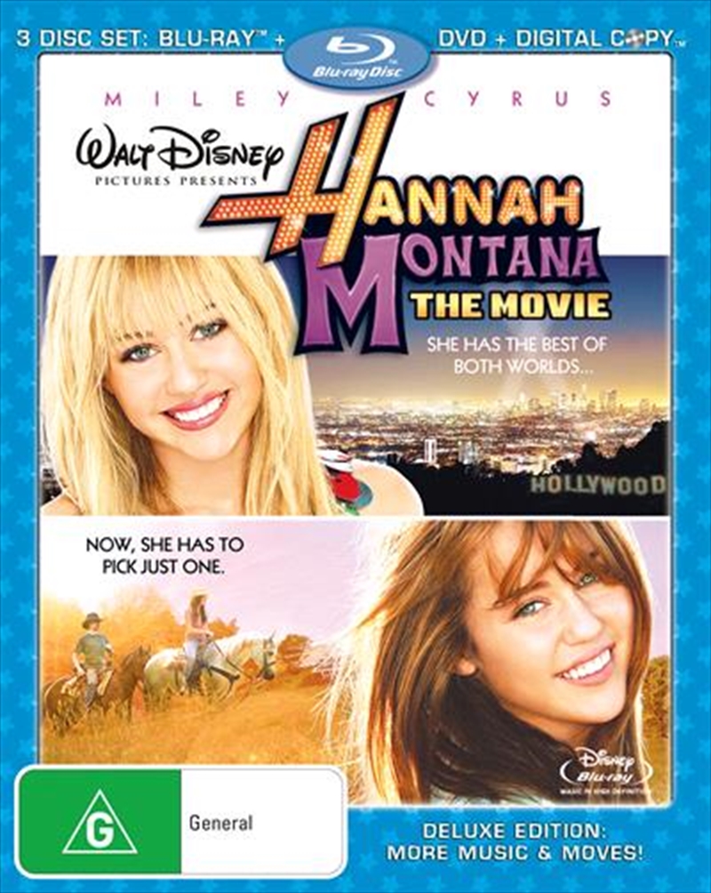 Hannah Montana - The Movie  Blu-ray + DVD + Digital Copy/Product Detail/Disney