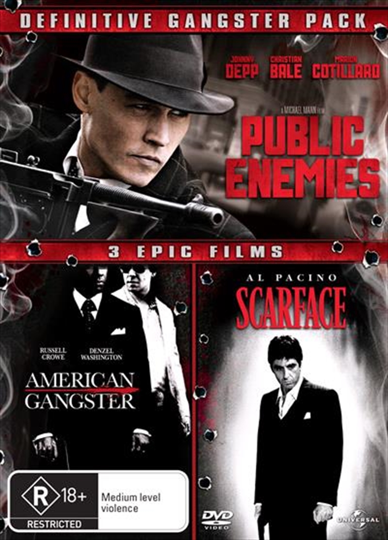 Public Enemies / American Gangster / Scarface/Product Detail/Drama