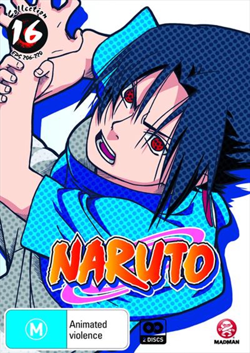 Naruto Uncut - Collection 16 - Eps 206-220  Slimpack/Product Detail/Anime