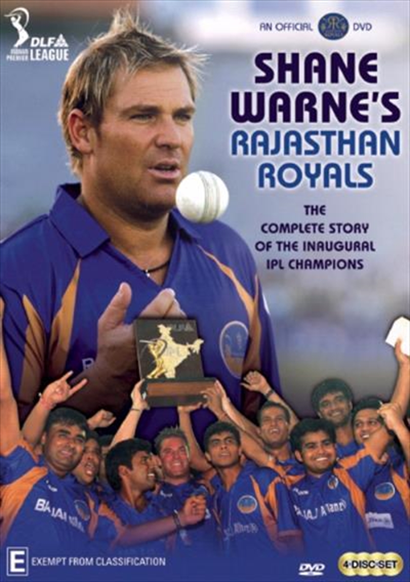 Shane Warne's IPL Rajasthan Royals/Product Detail/Sport