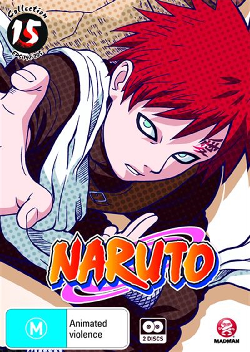 Naruto Uncut - Collection 15 - Eps 192-205  Slimpack/Product Detail/Anime
