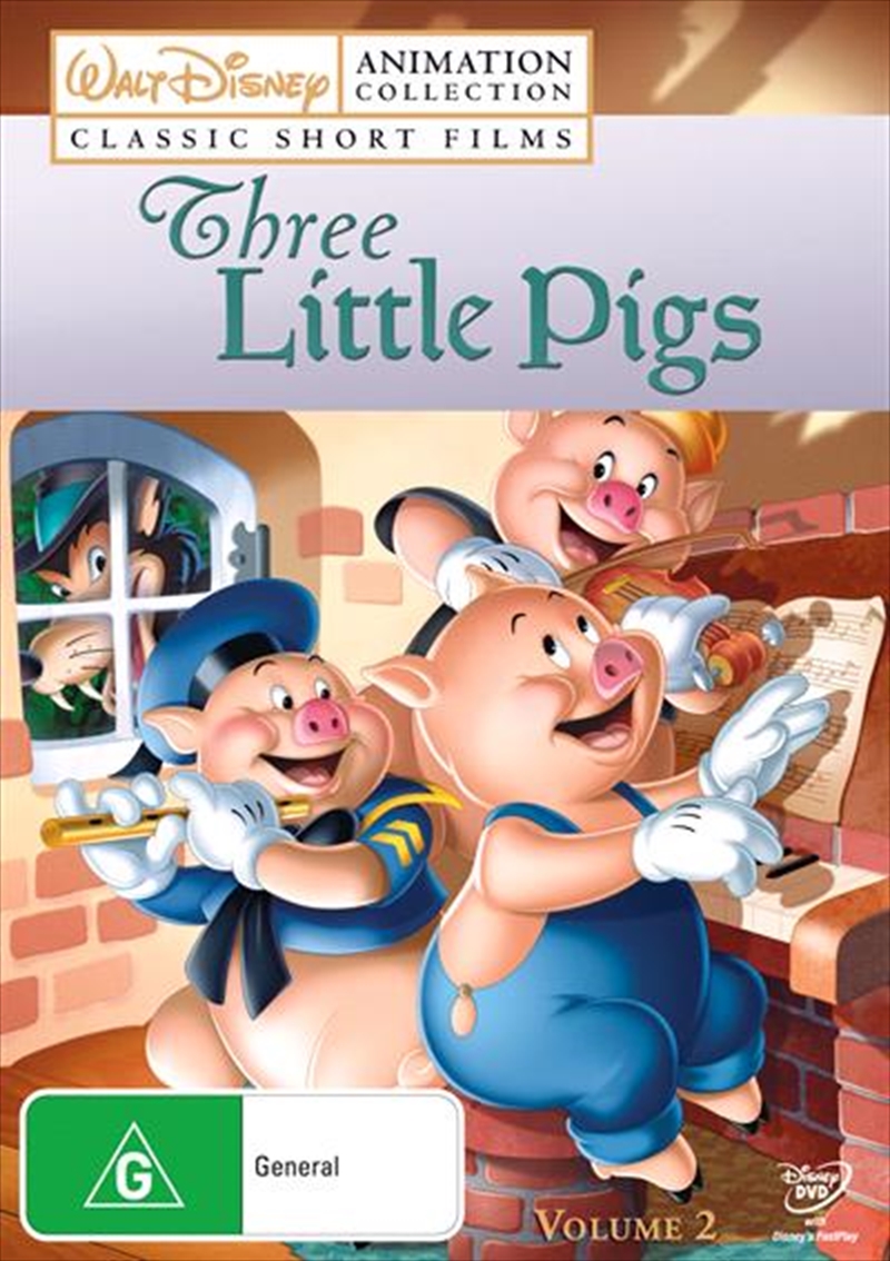 Disney Animation Collection - Vol 02 - The Three Little Pigs/Product Detail/Disney