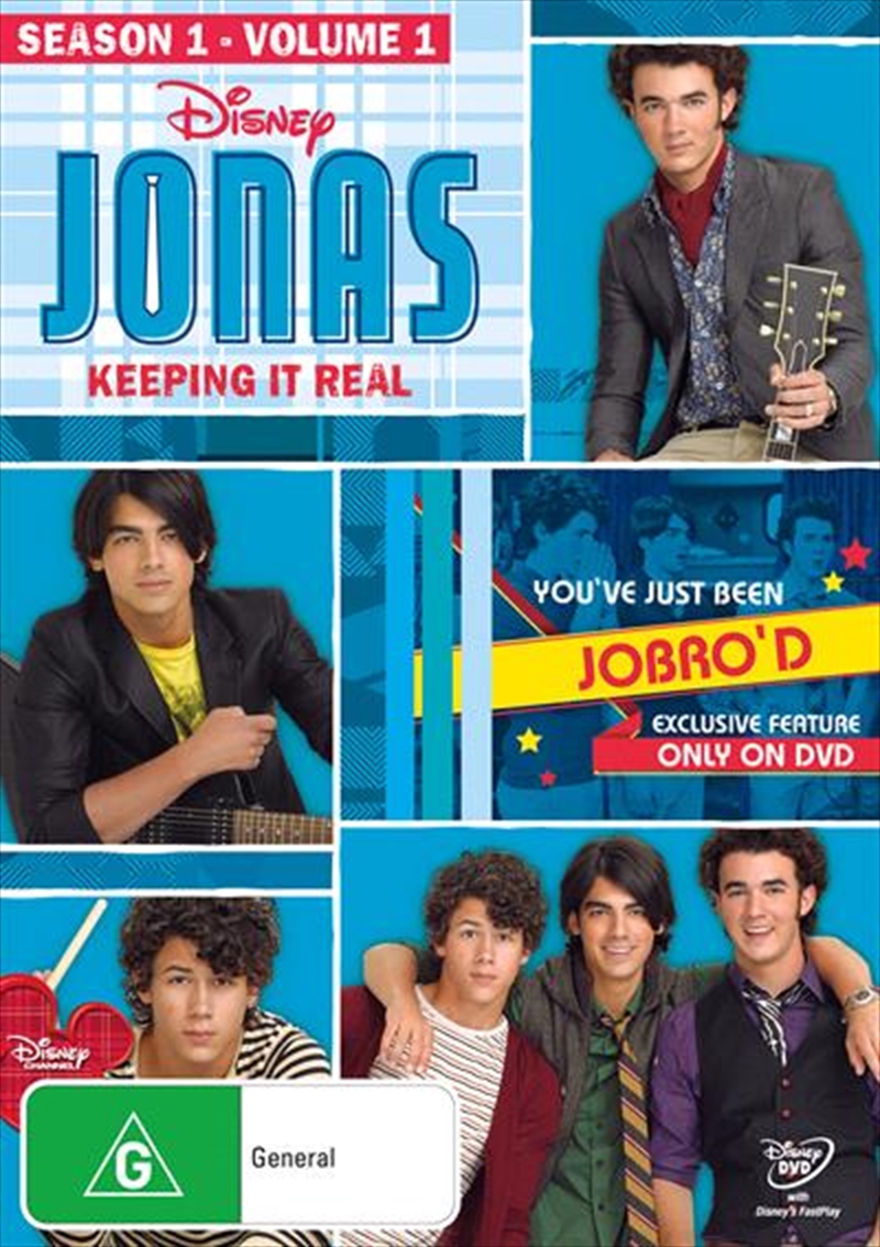 Jonas - Keeping It Real - Season 1 - Vol 1/Product Detail/Disney