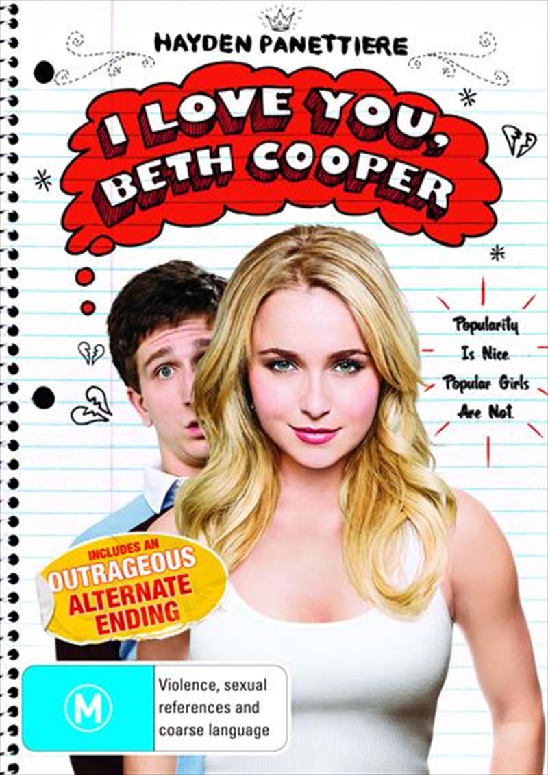 I Love You, Beth Cooper/Product Detail/Comedy