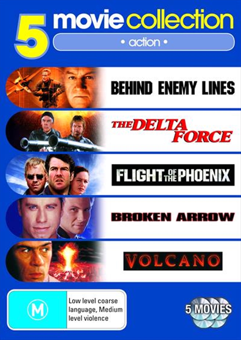 Action Collection - Behind Enemy Lines / The Delta Force / Flight Of The Phoenix / Broken Arrow / Vo/Product Detail/Action