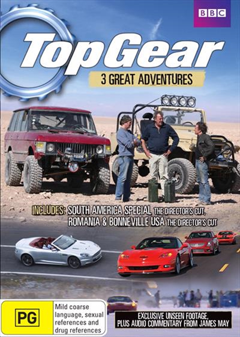 Top Gear: The Great Adventures: South America, Romania And Bonneville/Product Detail/ABC/BBC