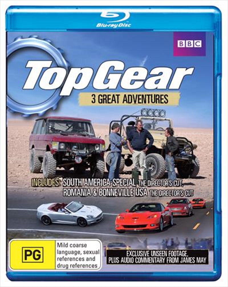 Top Gear: The Great Adventures: South America, Romania And Bonneville/Product Detail/ABC/BBC