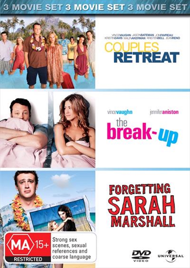 Couples Retreat / The Break Up / Forgetting Sarah Marshall/Product Detail/Comedy