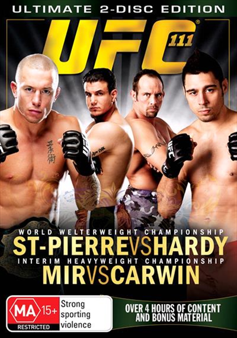 UFC #111 - St Pierre Vs Hardy/Product Detail/Sport