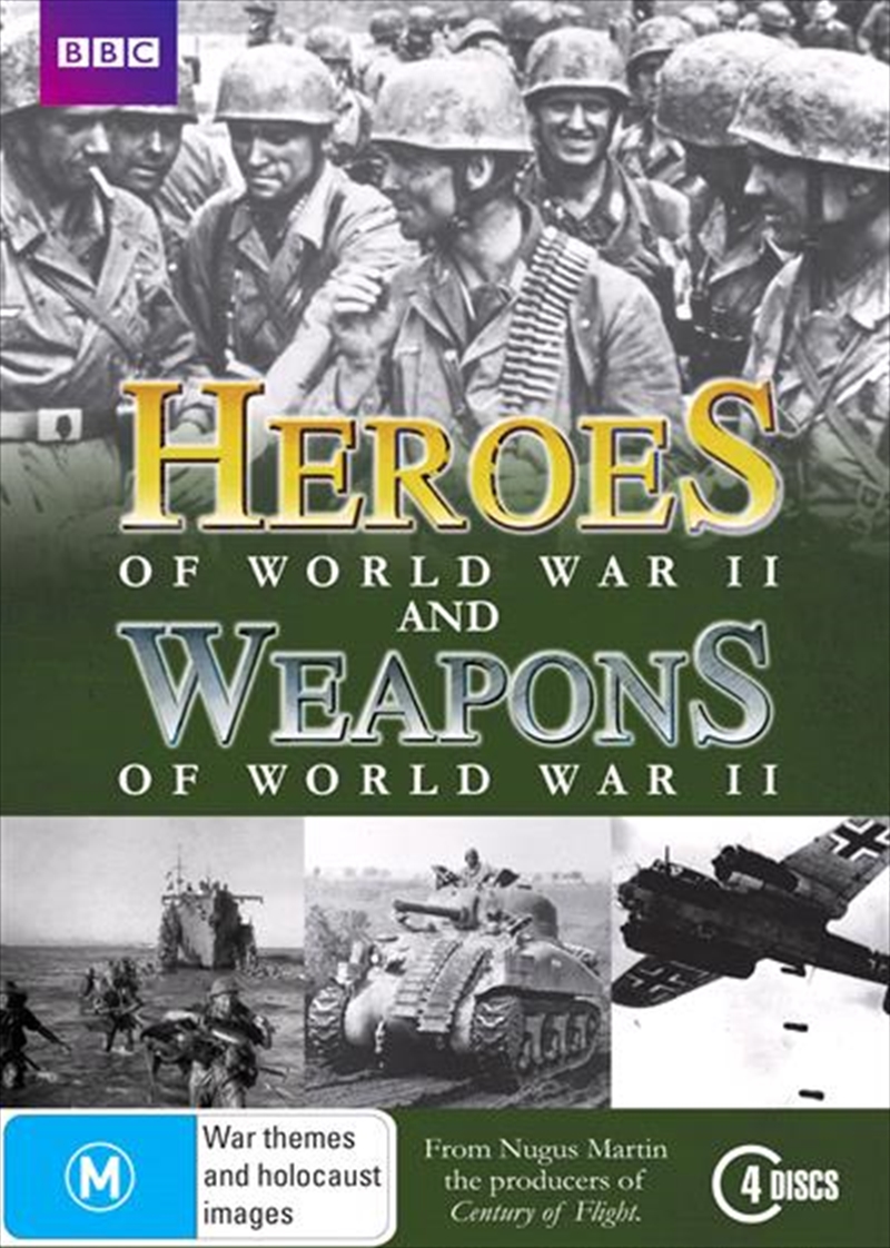 Heroes Of World War II And Weapons Of World War II DVD | Sanity