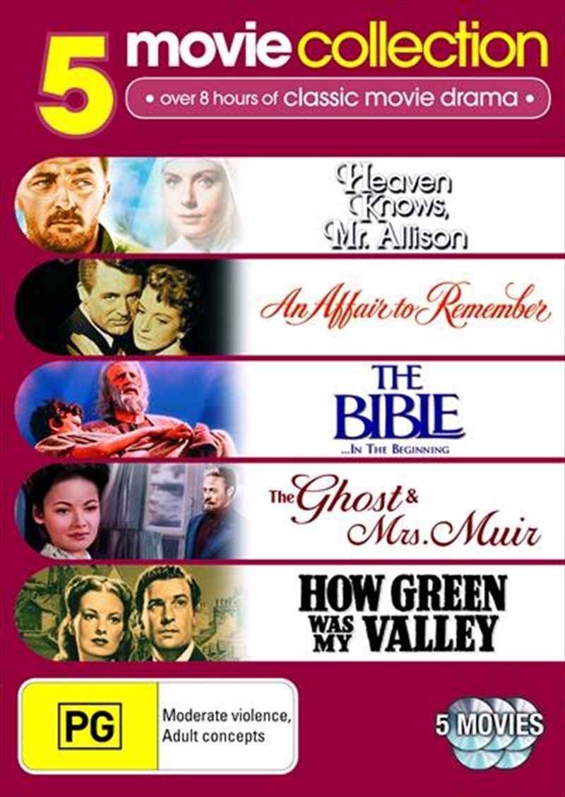 Heaven Knows, Mr. Allison / An Affair To Remember / The Bible...In The Beginning / The Ghost and Mrs/Product Detail/Classic