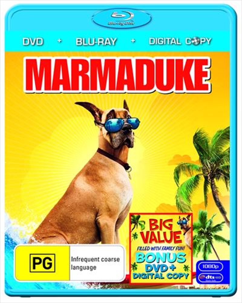 Buy Marmaduke on Bluray/DVD Sanity