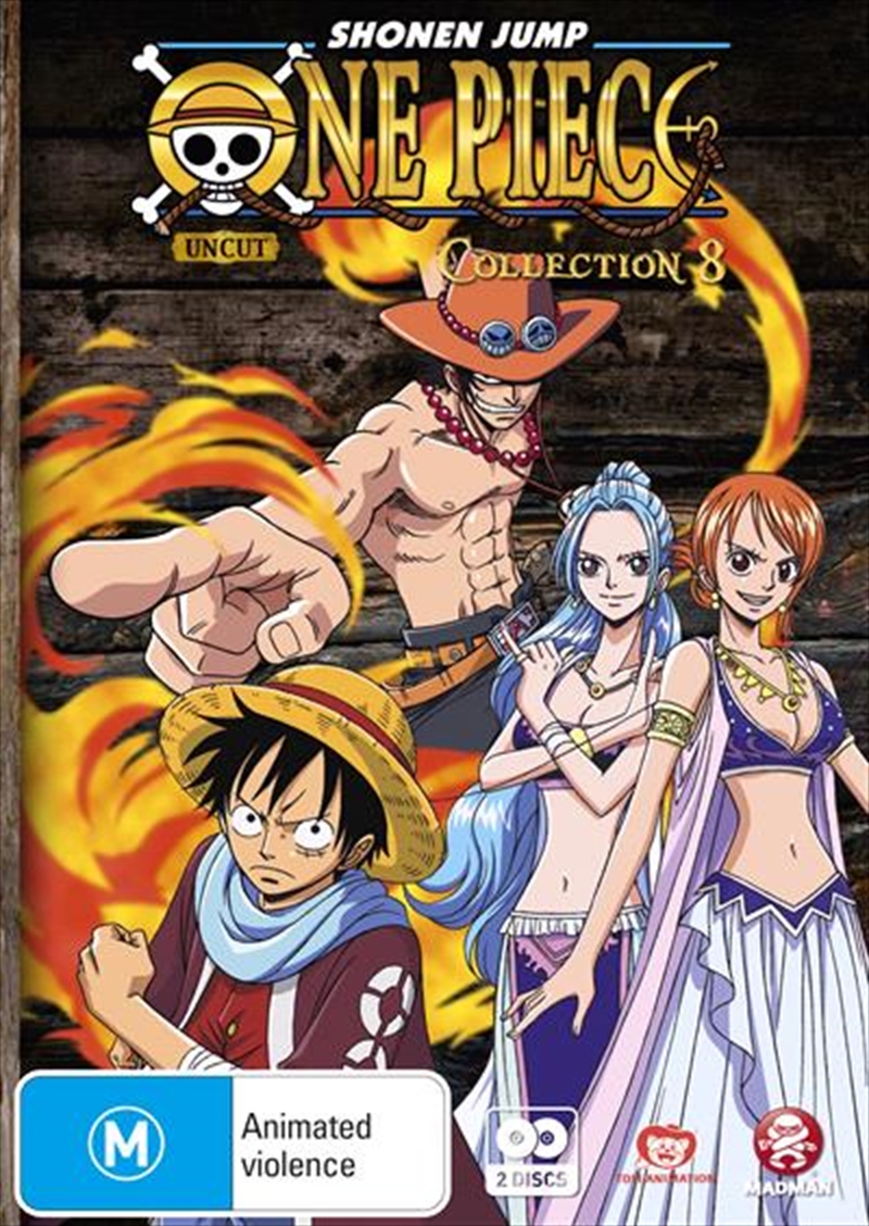 One Piece - Uncut - Collection 8 - Eps 92-103/Product Detail/Anime