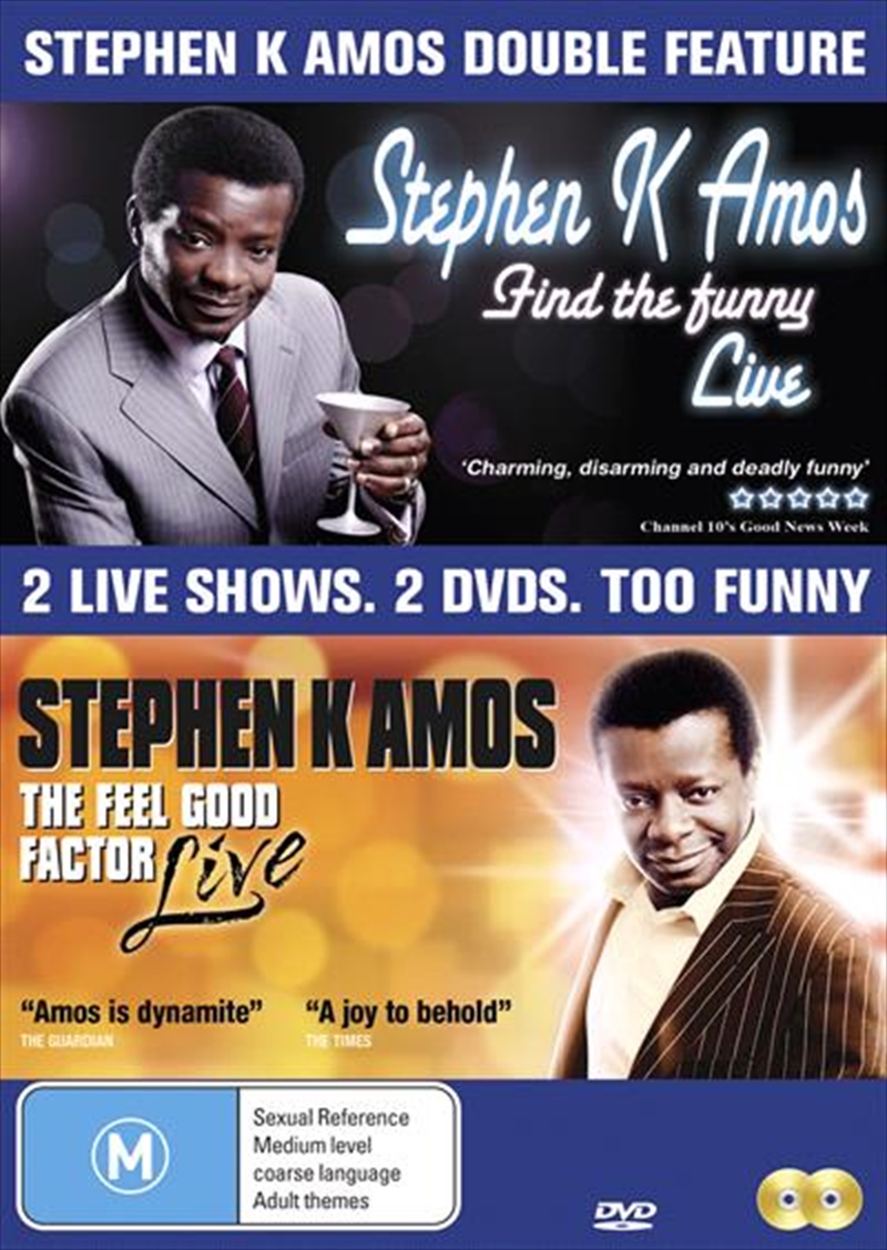 Stephen K Amos  (Double Pack)/Product Detail/Standup Comedy