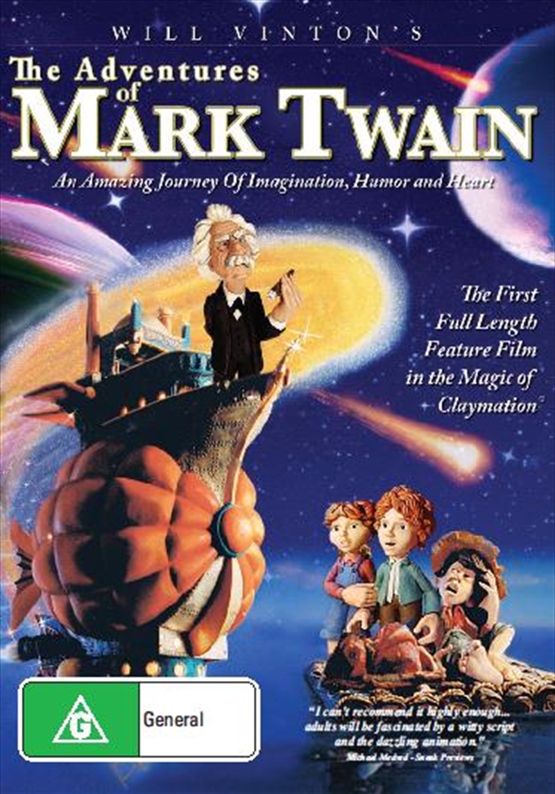 Adventures Of Mark Twain, The/Product Detail/Animated