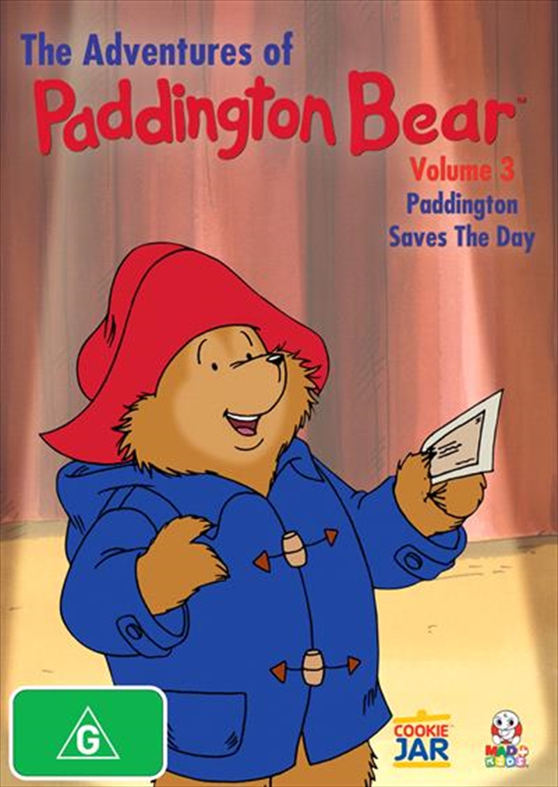 Adventures Of Paddington Bear -  Paddington Saves The Day - Vol 3, The/Product Detail/Animated
