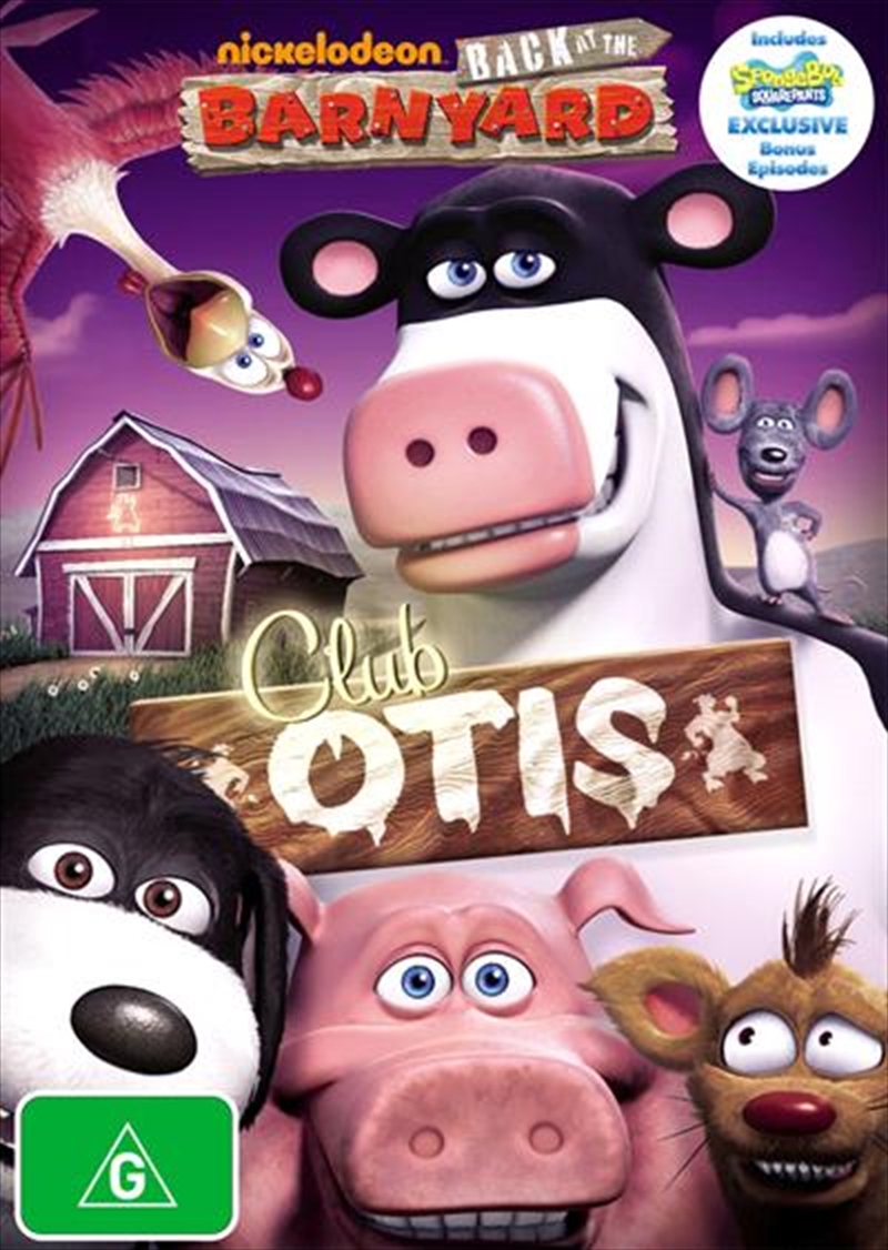 Back At The Barnyard Club Otis Nickelodeon, DVD Sanity