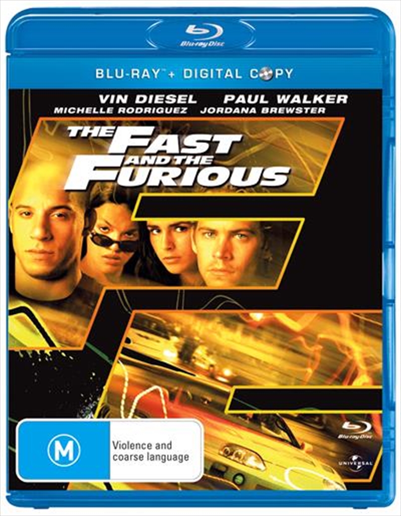 Fast And The Furious  Blu-ray + Digital Copy, The/Product Detail/Action