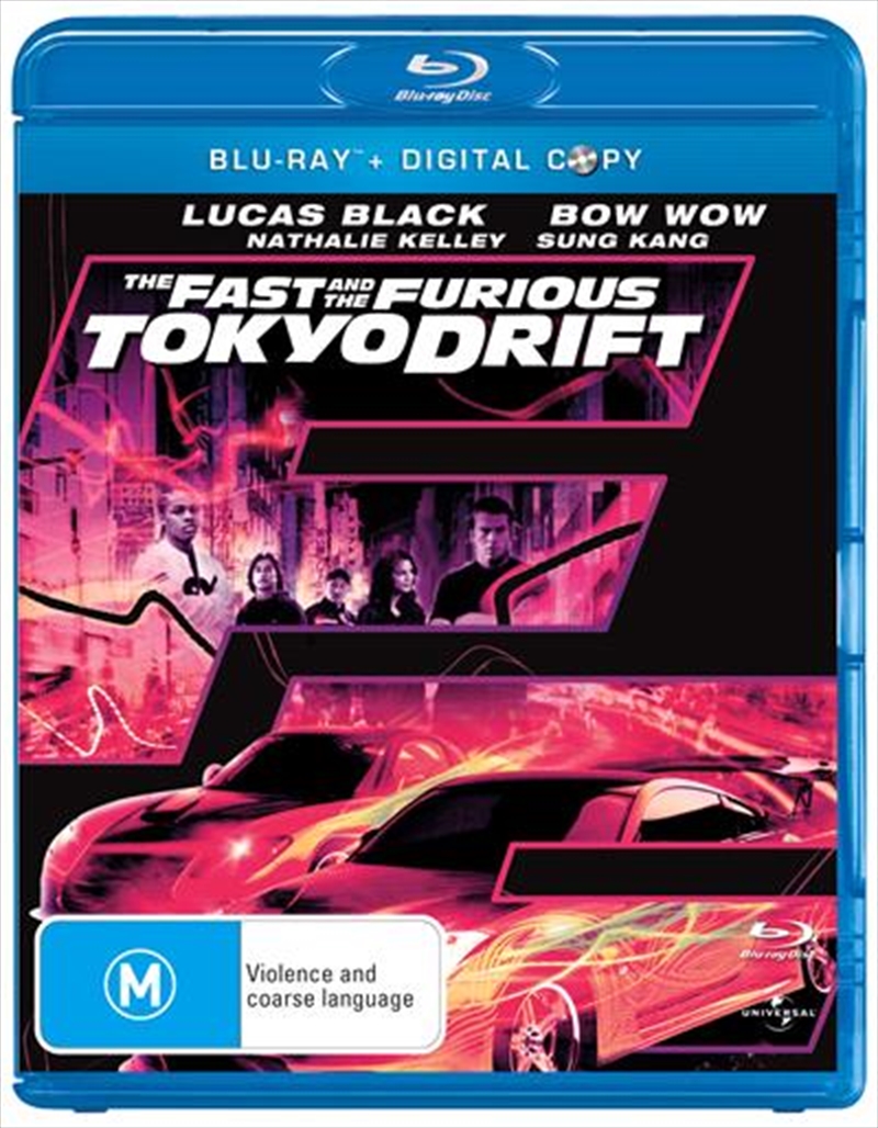 Fast And The Furious - Tokyo Drift  Blu-ray + Digital Copy, The/Product Detail/Action