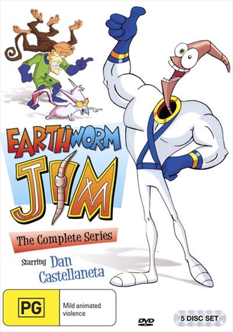 Earthworm Jim The Complete Series Animated, DVD Sanity