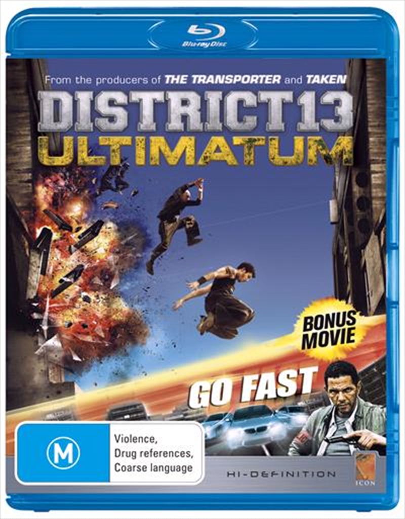 District 13 - Ultimatum / Go Fast  Blu-ray Double Pack/Product Detail/Foreign Films