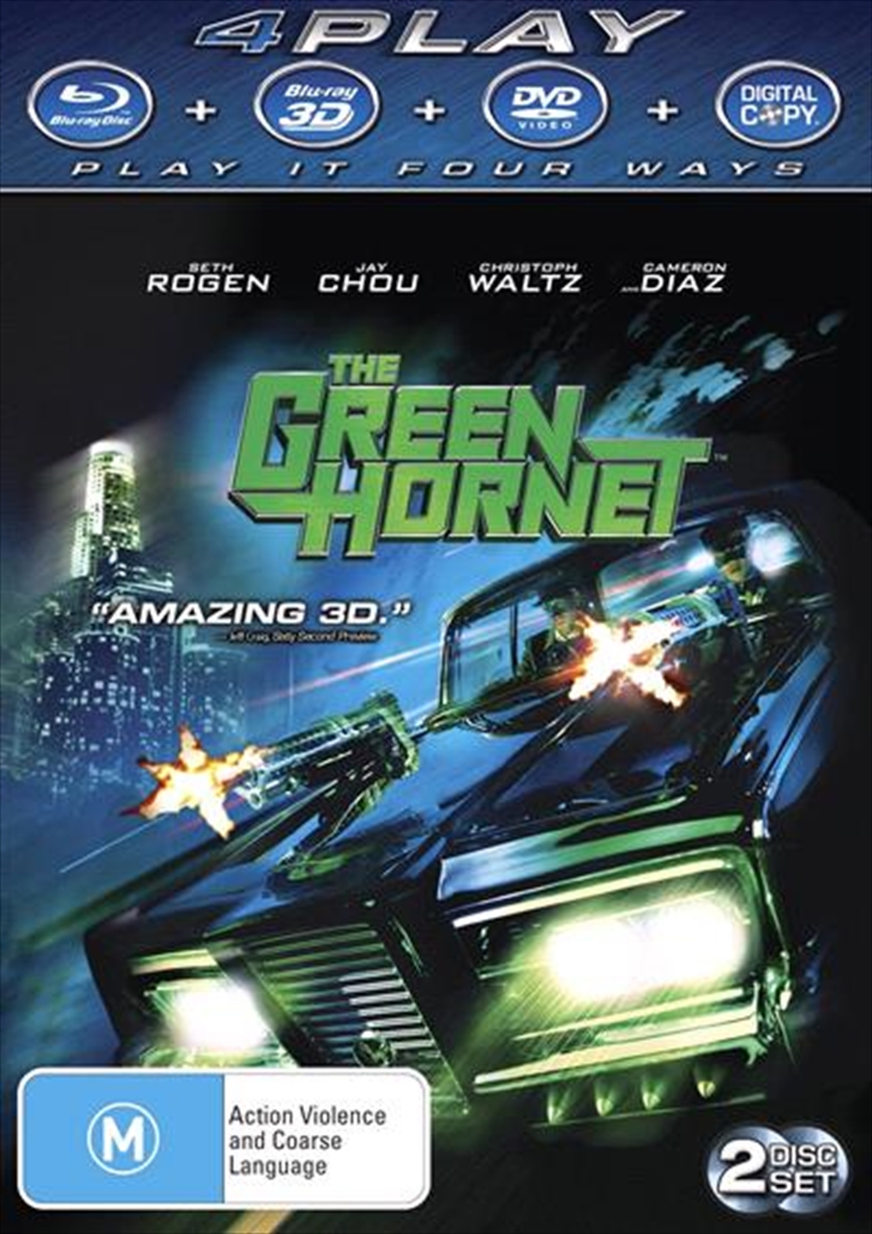 Green Hornet  3D, The/Product Detail/Movies on DVD, Blu-ray & 4K