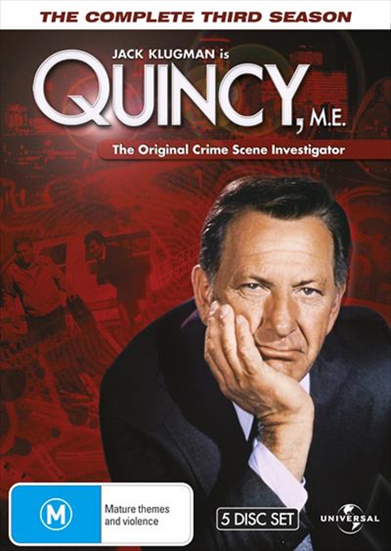 Quincy, M.E. - The Complete Third Season/Product Detail/Drama