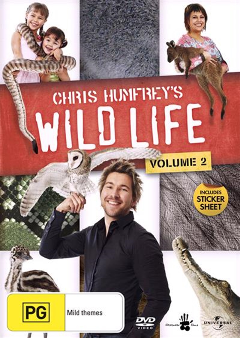 Chris Humfrey's Wild Life - Vol 2 - Eps 8-13  White Bio Box Packaging/Product Detail/Reality/Lifestyle