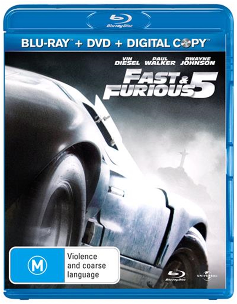 Fast and Furious 5  Blu-ray + DVD + Digital Copy - Metal Slipcase/Product Detail/Action