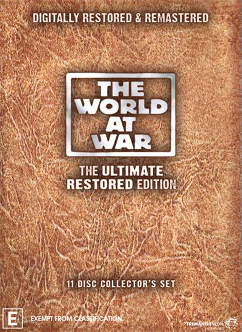 World At War - The Ultimate Restored Edition  Boxset, The/Product Detail/History