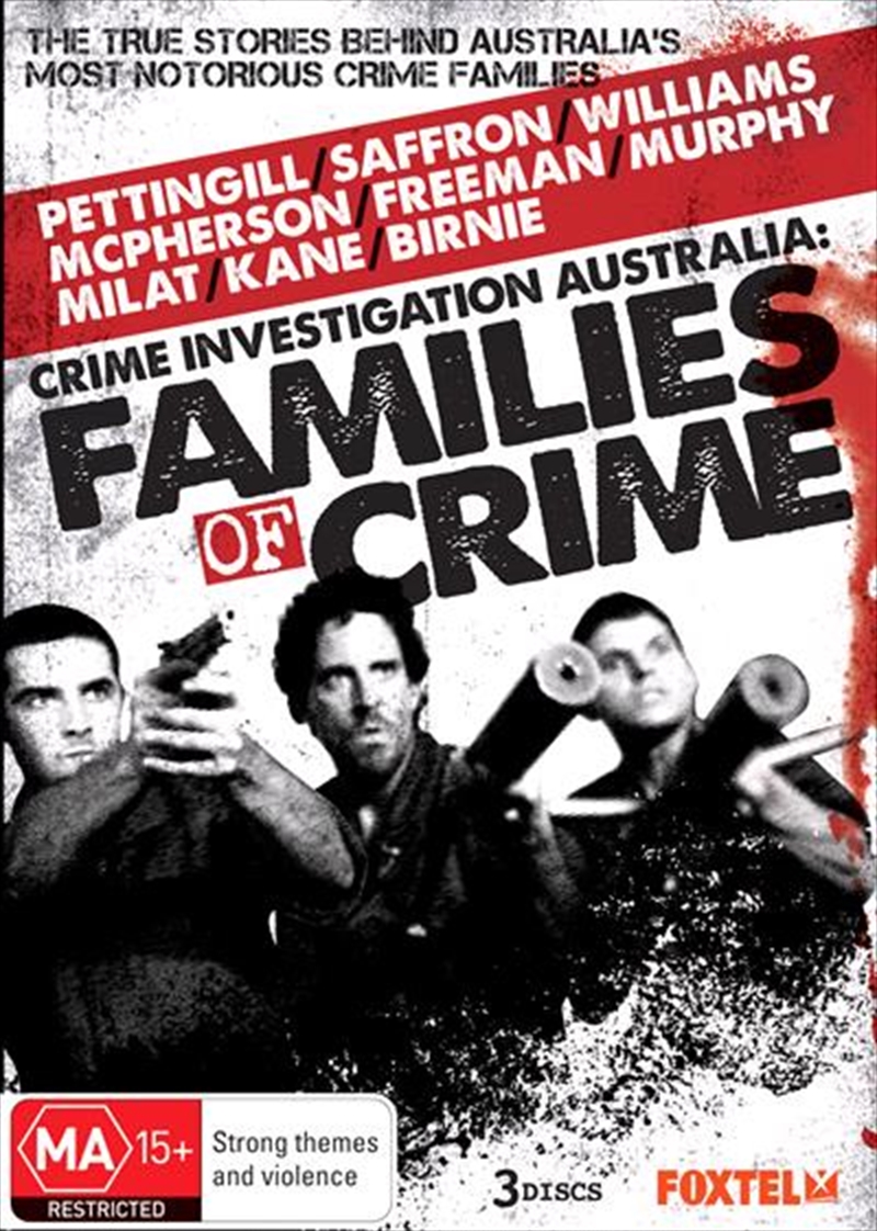 Crime Investigation Australia - Families Of Crime/Product Detail/Reality/Lifestyle