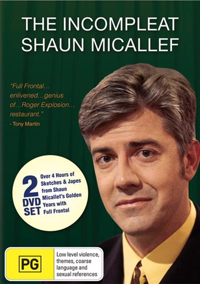Incompleat Shaun Micallef, The/Product Detail/Comedy