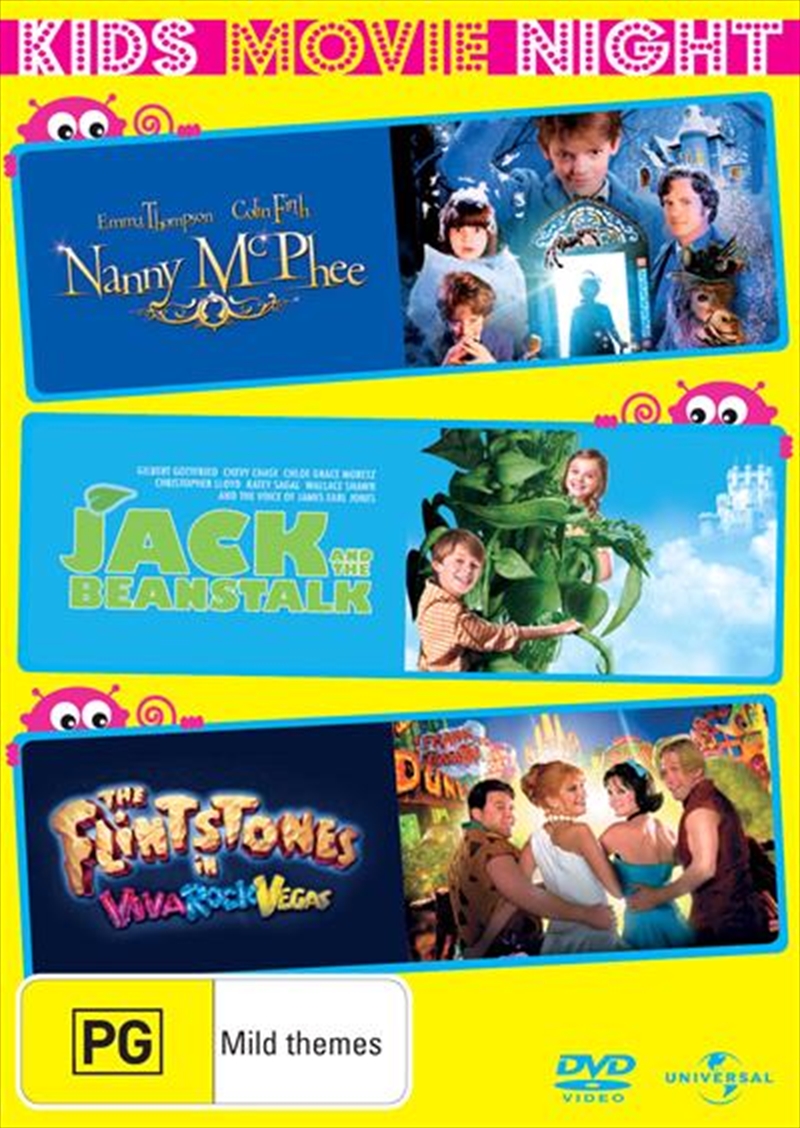 Nanny Mcphee / Jack And The Beanstalk / The Flintstones In Viva Rock Vegas/Product Detail/Family