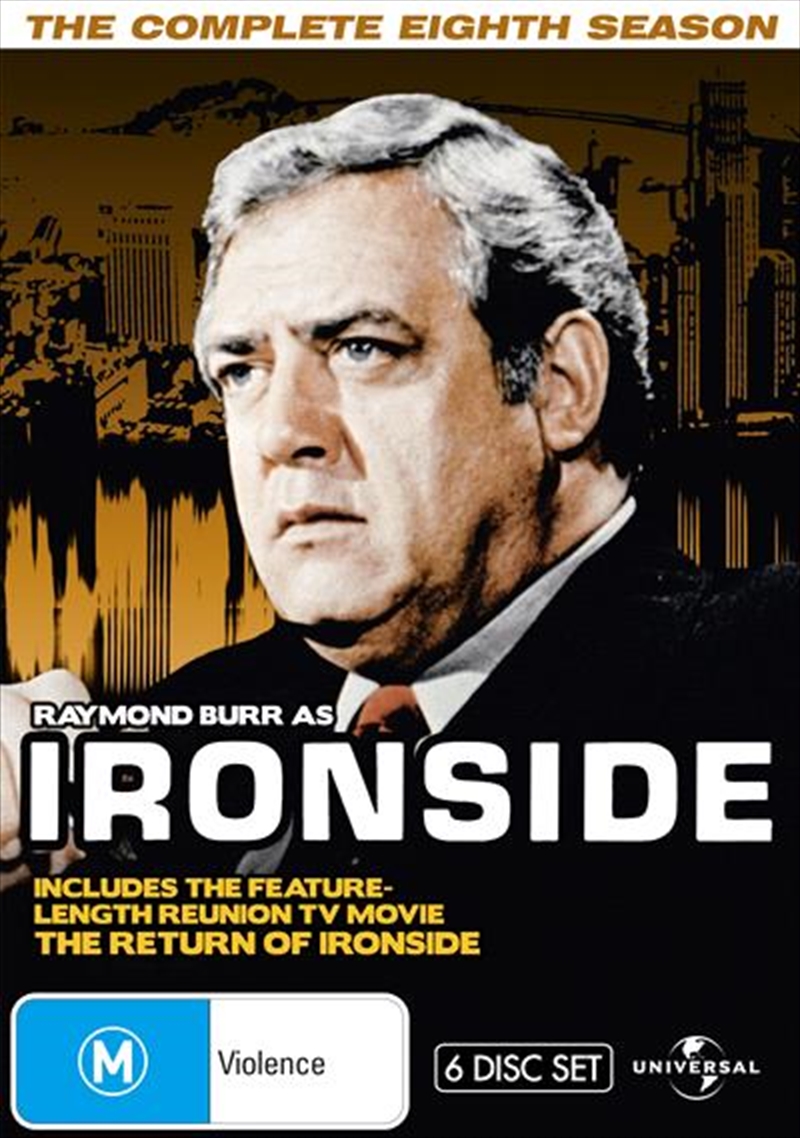 Buy Ironside Season 8 on DVD Sanity