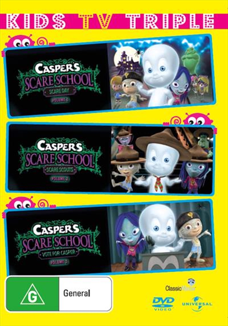 Casper's Scare School - Vol 1-3  Kids TV Triple - Boxset/Product Detail/Animated