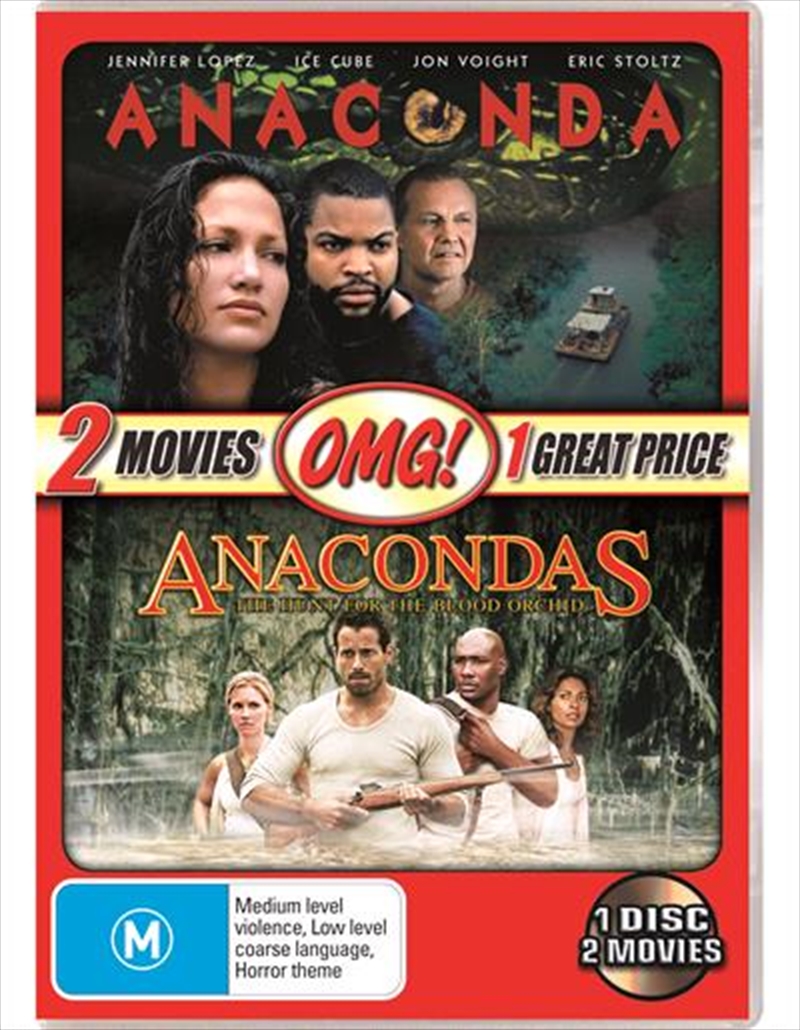 Anaconda / Anacondas - The Hunt For The Blood Orchid  Movie Marathon/Product Detail/Thriller