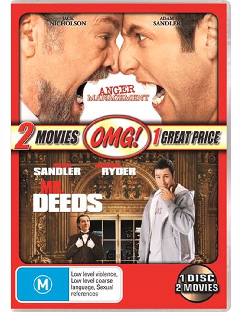 Anger Management / Mr Deeds  Movie Marathon/Product Detail/Comedy