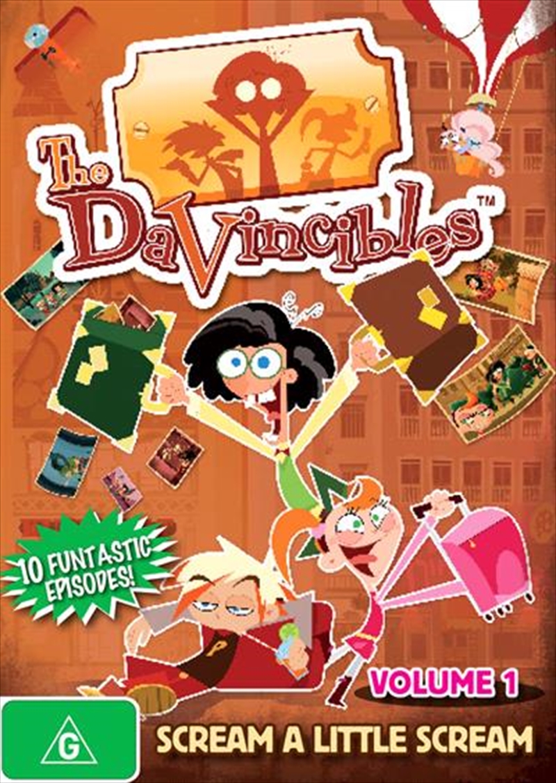 Davincibles - Scream A Little Scream/Product Detail/Animated