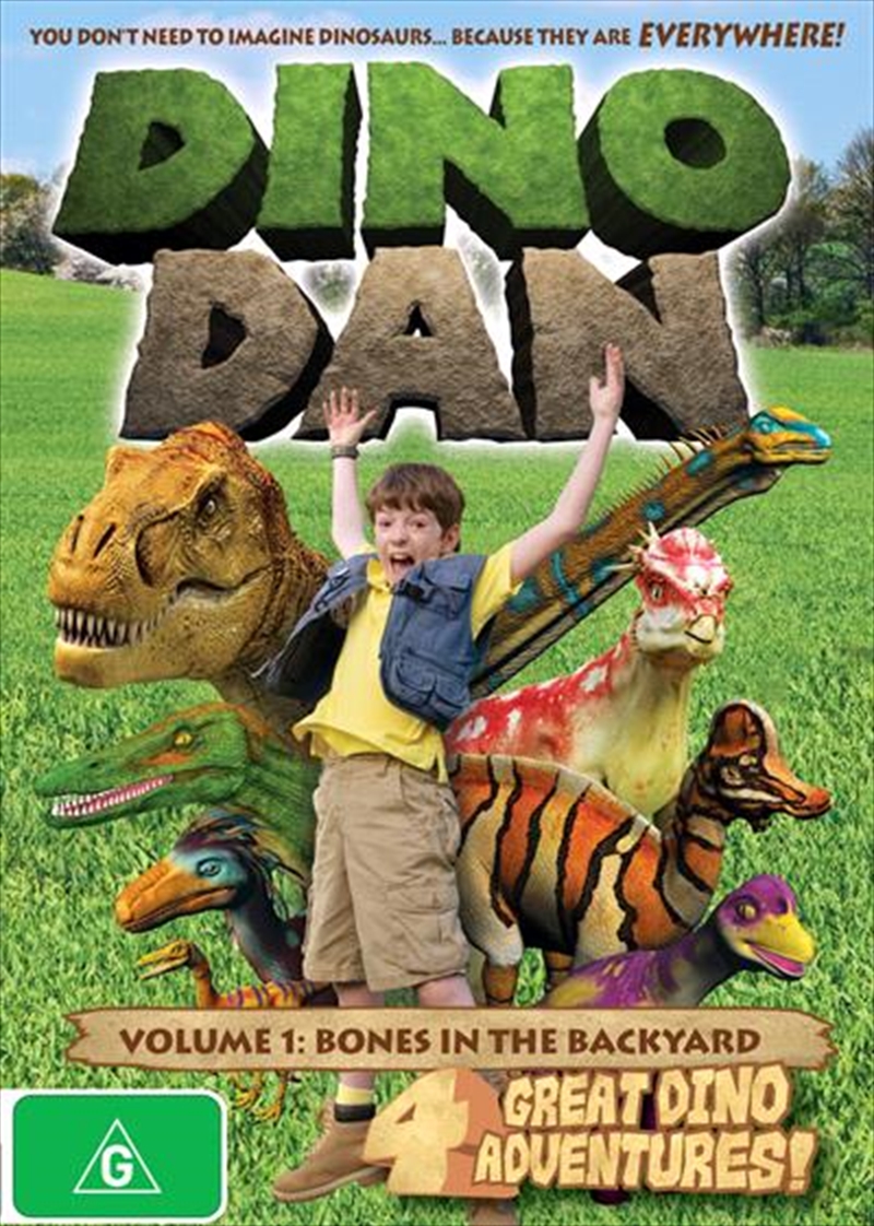 Buy Dino Dan Bones In The Backyard Vol 1 on DVD | Sanity