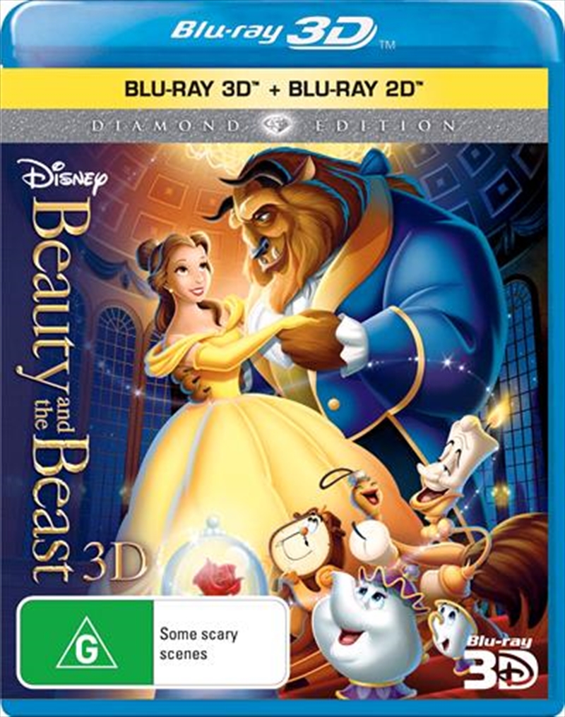 Beauty And The Beast - Diamond Edition  3D + 2D Blu-ray/Product Detail/Movies on DVD, Blu-ray & 4K