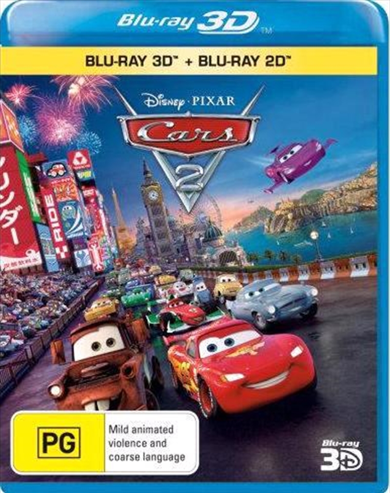 Cars 2  3D + 2D Blu-ray + Digital Copy/Product Detail/Movies