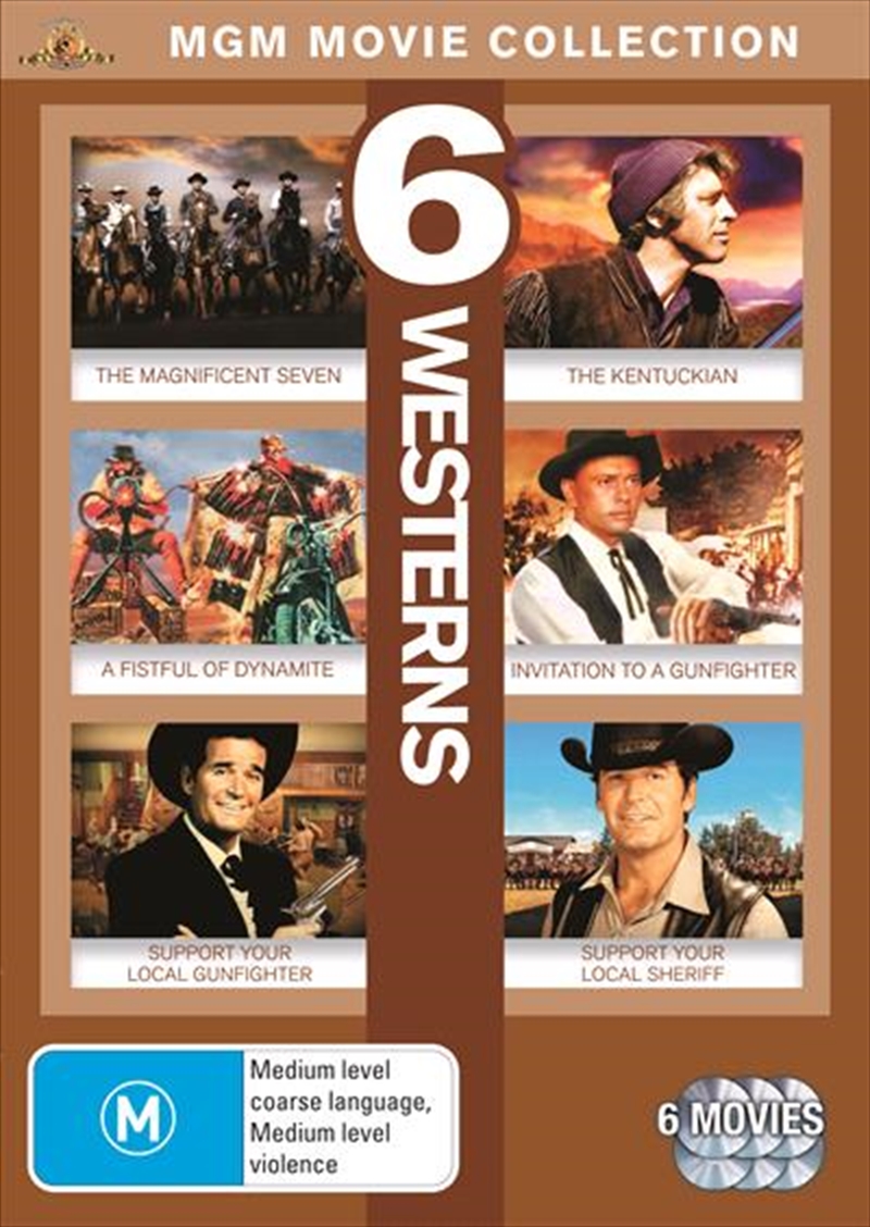 Westerns - The Magnificent Seven / The Kentuckian / A Fistful Of