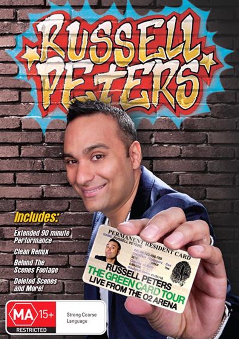 Russell Peters - Green Card Tour Live From O2 Arena/Product Detail/Standup Comedy