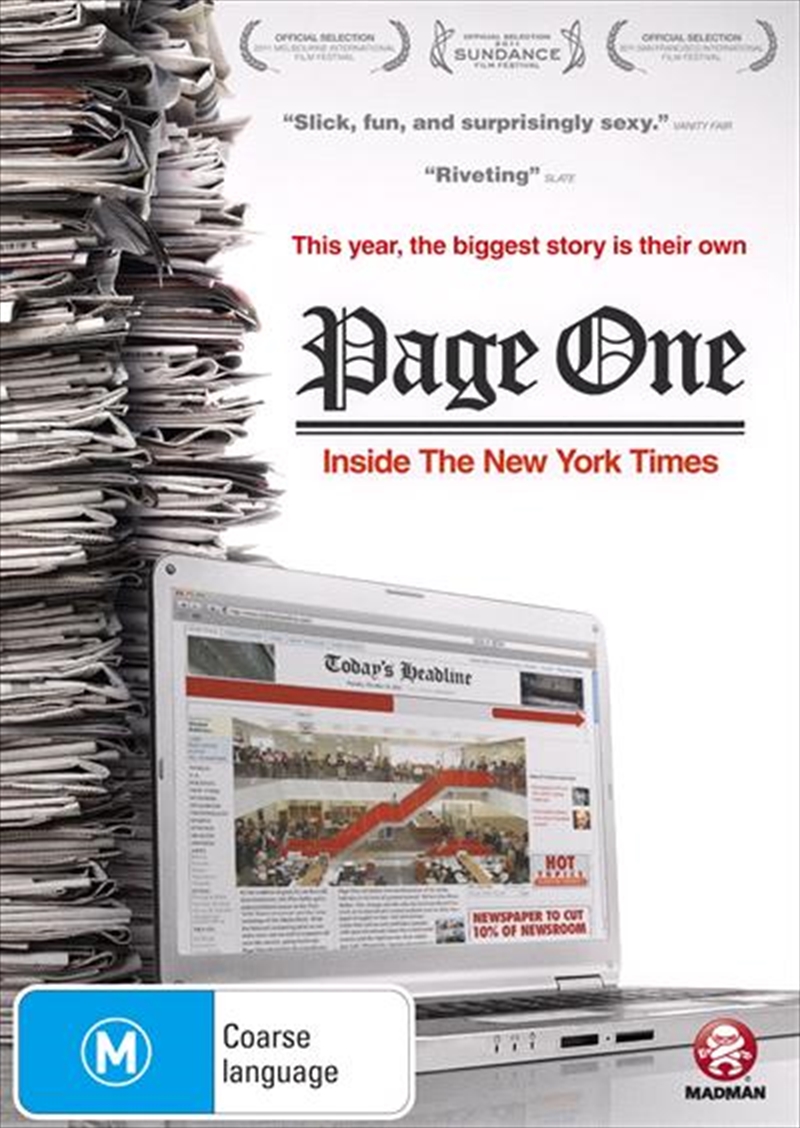 Page One - Inside The New York Times/Product Detail/Documentary
