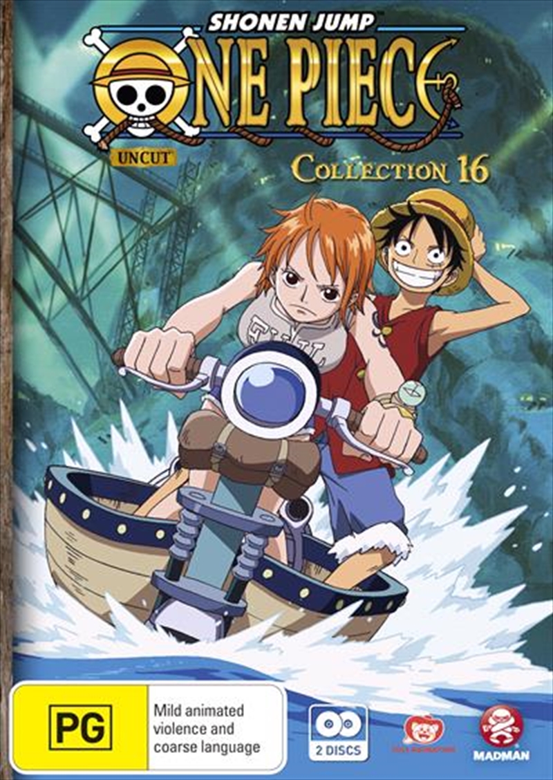One Piece - Uncut - Collection 16 - Eps 196-205/Product Detail/Anime