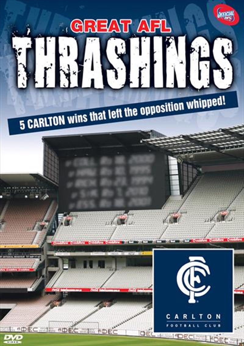 AFL - Thrashings - Carlton/Product Detail/Sport