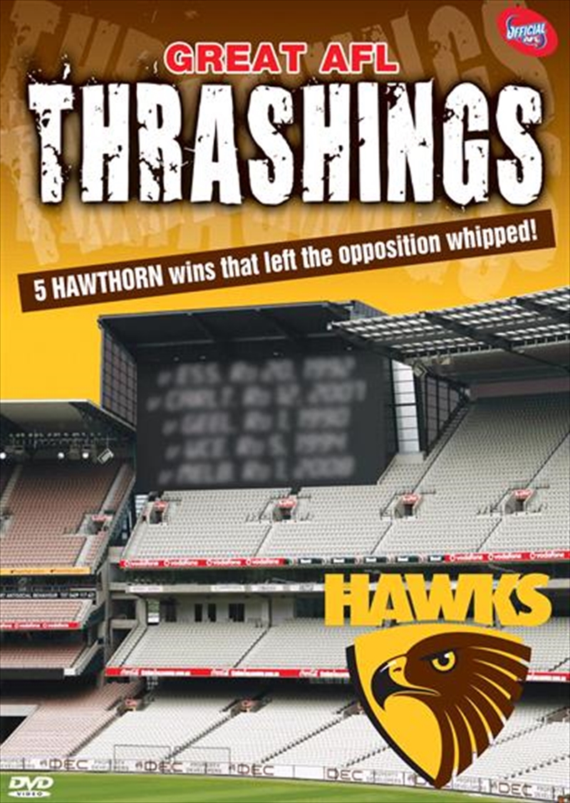 AFL - Thrashings - Hawthorn/Product Detail/Sport