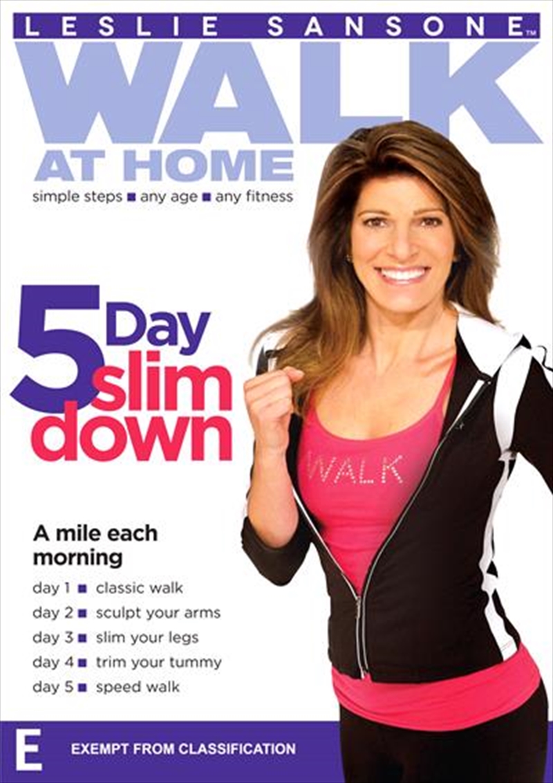 Leslie Sansone - Walk At Home - 5 Day Slim Down/Product Detail/Health & Fitness